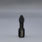 نوک پیچ‌گوشتی یک‌طرفه چهارسو مشکی کوتاه مخصوص کارهای دقیق