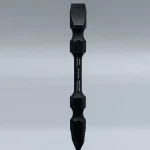 نوک پیچ‌گوشتی دوطرفه مشکی چهارسو و دوسو
